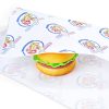 Custom Fast Food Burger Sandwich Greaseproof Packaging Paper for Wrapping Food
