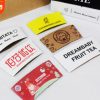 Disposable Coffee Cup Sleeves with Logo Color & Size Custom