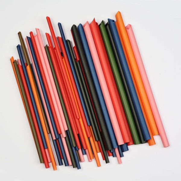 Individually Packaging PLA PP Plastic Juice Cold Drinks/Coffee Straws