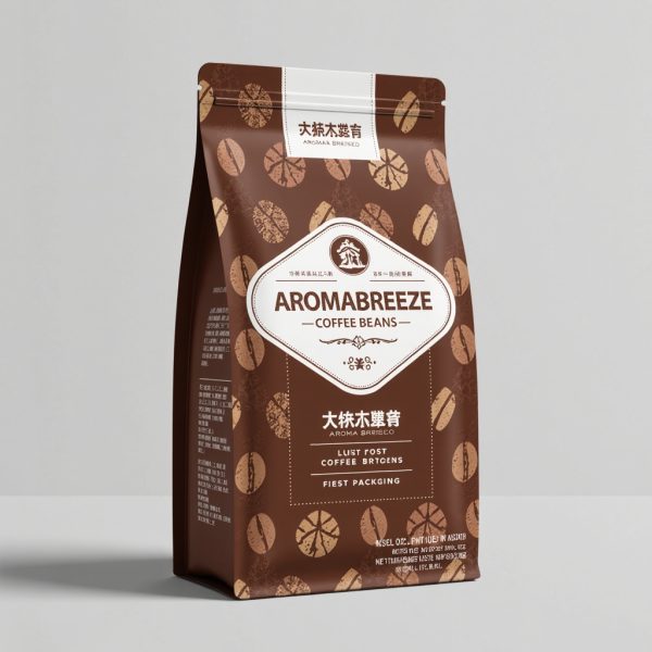 Nain-04 250g 500g 1lb Customized Printing Side Gusseted Coffee Bags With Valve