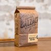 Custom Printed Coffee Bags With Valve Aluminium Foil Side Zipper Flat Bottom Bag