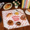 Custom Burger Kraft Paper PE-Coated Sandwich Packaging Wrapping Paper