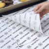 Custom Disposable Food Grade Eco-Friendly Greaseproof PE Coated Paper