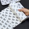 Custom Greaseproof PE Coated Bakery Supplies Pastry Wrapping Paper