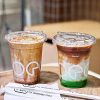 Clear Pet 98mm 12oz 16oz 20oz 24oz Custom logo Printed Cold Coffee Drinking Cups