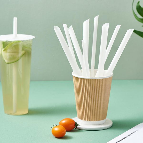 Compostable Drinking Straws PLA_PP Eco Plastic Biodegradable Eco Friendly Cup Straws