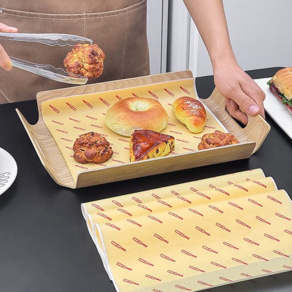 Custom Logo Greaseproof Waterproof Food Grade Sandwich Wrapping Paper