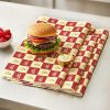 Nain-05 Greaseproof PE Coated Single-Sided Burger Fried Chicken Wrapping Paper