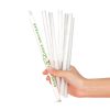 Individually Packaging 190mm 230mm PLA PP Plastic Bubble Tea Drinking Straws